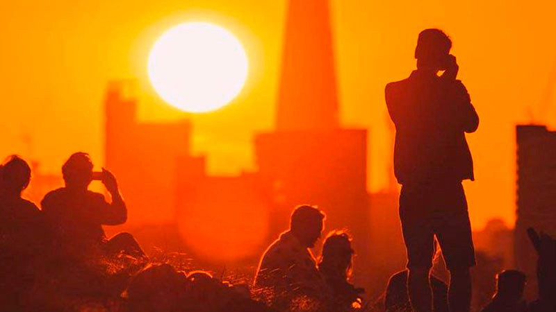 Segunda ola de calor: prevén temperaturas superiores a 45 grados en 11 estados